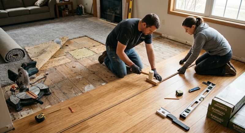 Bamboo Flooring Installation in Arvada, CO