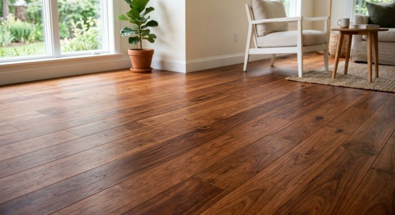 Cherry Floor Installation in Clear Creek County, CO