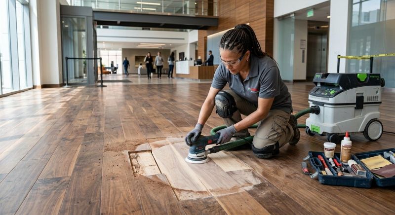 Commercial Wood Floor Repair in Arapahoe County, CO