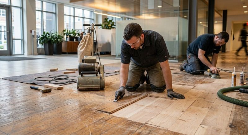 Commercial Wood Floor Repair in Conifer, CO