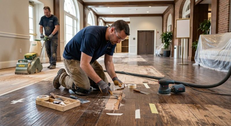Commercial Wood Floor Repair in Englewood, CO