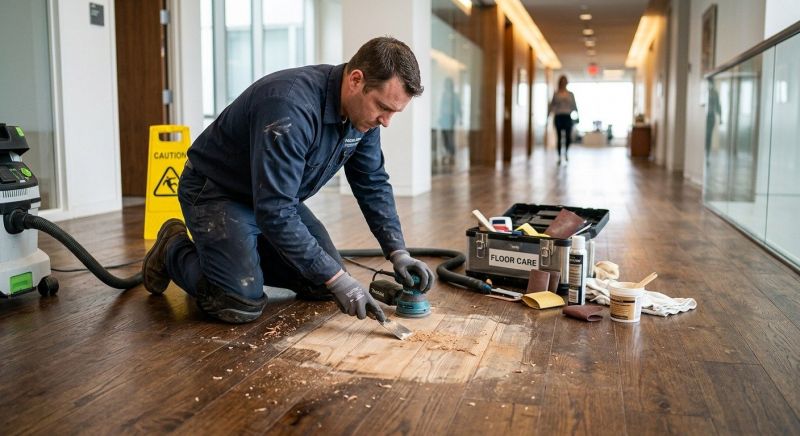 Commercial Wood Floor Repair in Erie, CO