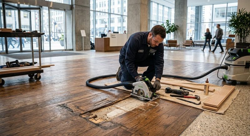 Commercial Wood Floor Repair in Louisville, CO
