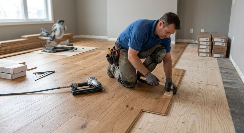 Finished Floor Installation in Arvada, CO