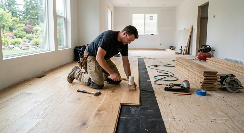 Finished Floor Installation in Arvada, CO