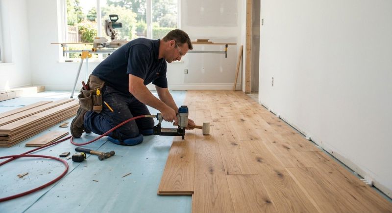 Hardwood Floor Installation in Aurora, CO