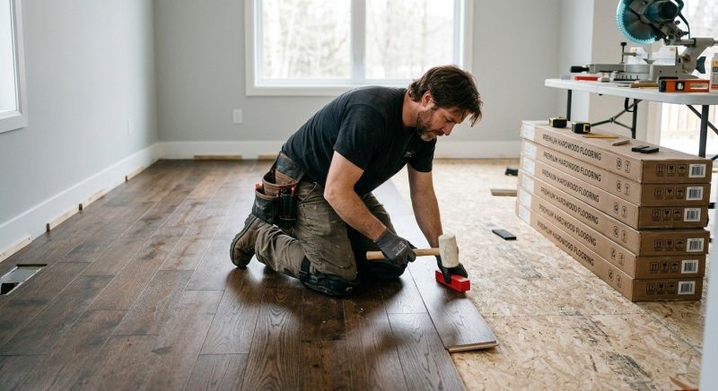 Hardwood Floor Installation in Denver, CO
