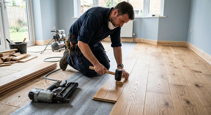 Hardwood Floor Installation in Firestone, CO