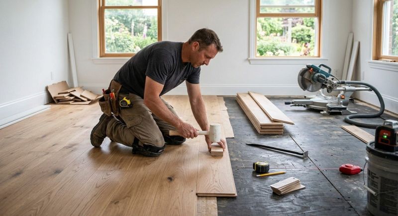 Hardwood Floor Installation in Jefferson County, CO