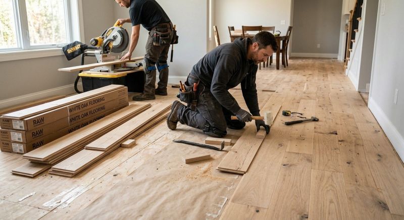 Hardwood Floor Installation in Lafayette, CO