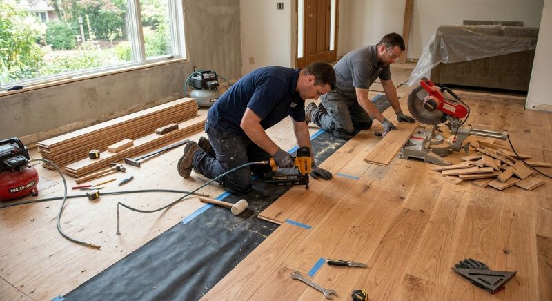 Hardwood Floor Installation in Morrison, CO