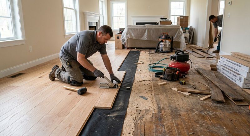 Hardwood Floor Installation in Morrison, CO