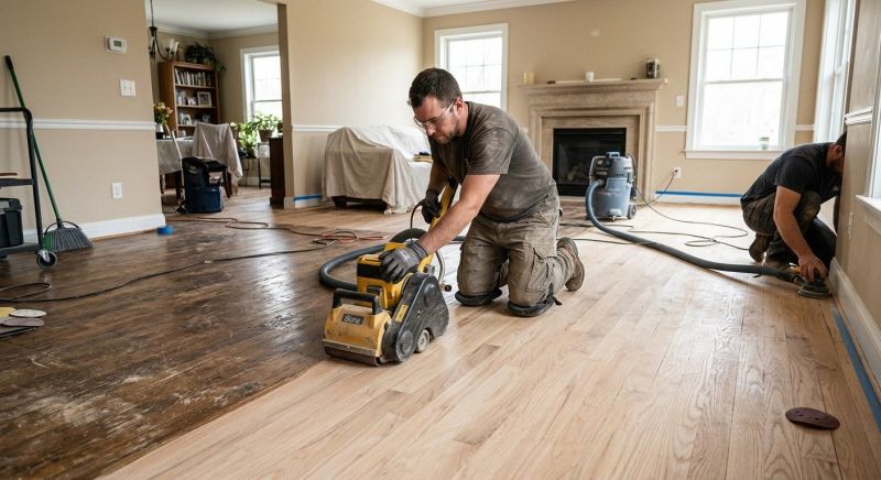 Hardwood Floor Renovation in Arvada, CO