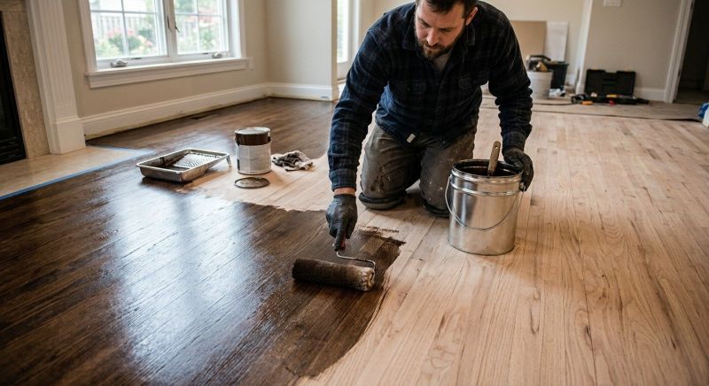 Hardwood Floor Staining in Boulder County, CO