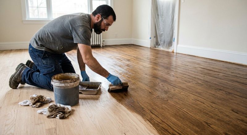 Hardwood Floor Staining in Indian Hills, CO