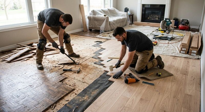 Hardwood Replacement in Louisville, CO
