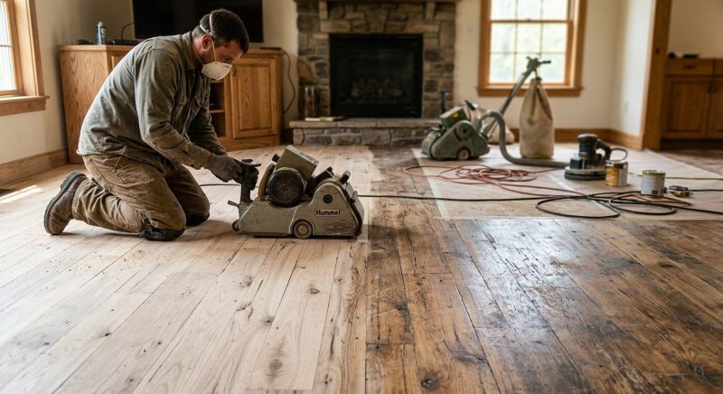 Hickory Floor Refinishing in Arvada, CO