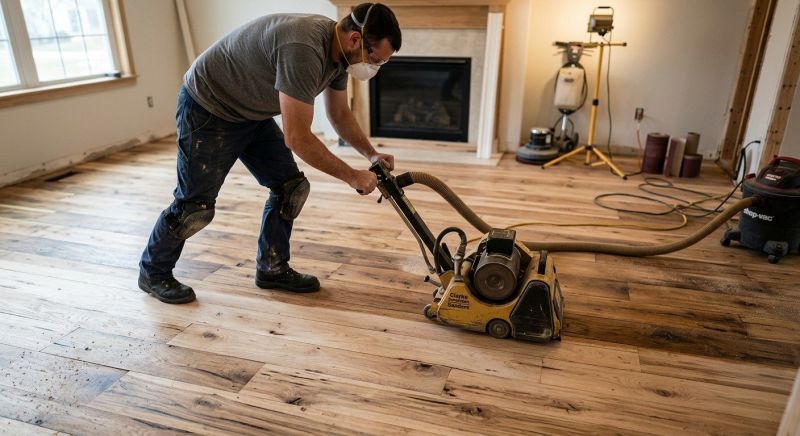 Hickory Floor Refinishing in Arvada, CO