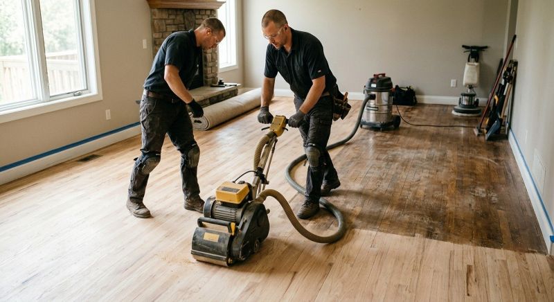 Mahogany Floor Refinishing in Arvada, CO