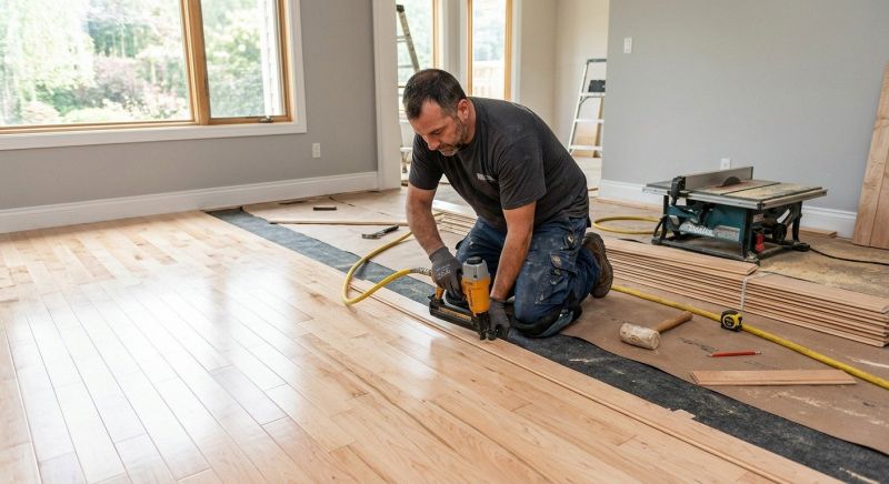 Maple Flooring Installation in Golden, CO