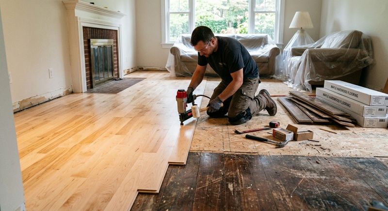 Maple Flooring Installation in Arvada, CO