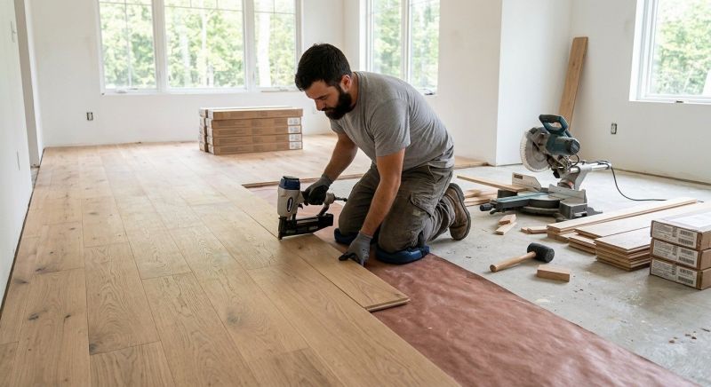 Oak Floor Installation in Denver, CO
