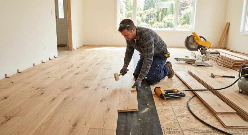 Oak Floor Installation in Westminster, CO