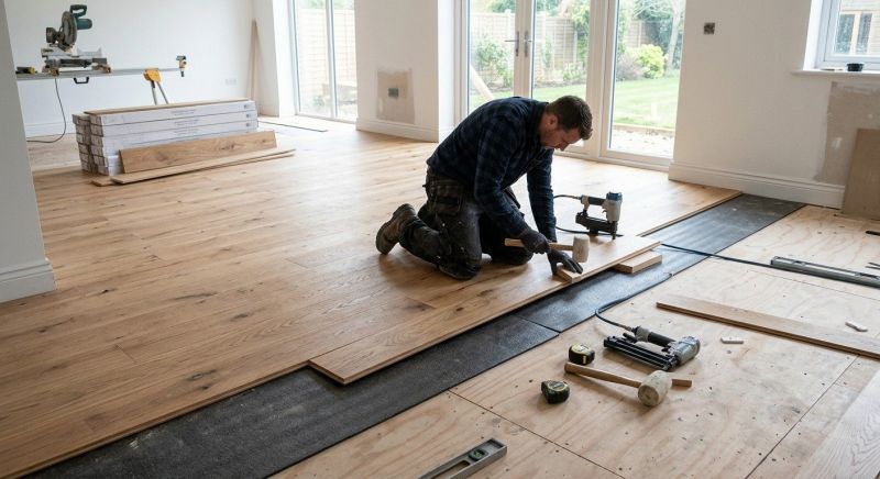 Oak Floor Installation in Westminster, CO