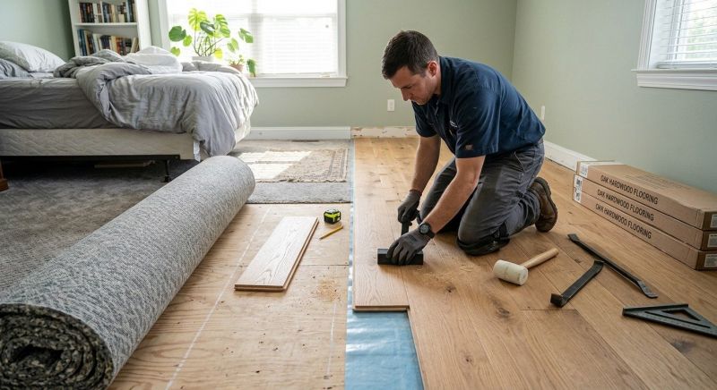 Oak Floor Replacement in Arvada, CO