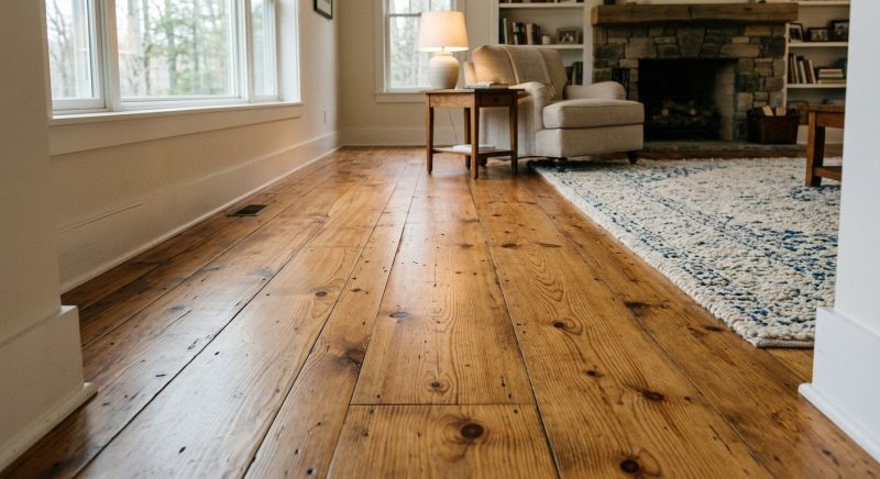 Pine Floor Installation in Arvada, CO
