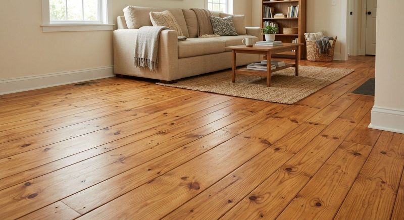 Pine Floor Installation in Arvada, CO