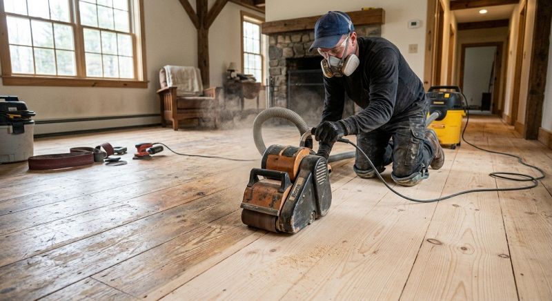 Pine Floor Refinishing in Arvada, CO