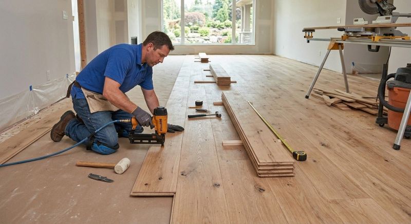 Plank Floor Installation in Arvada, CO