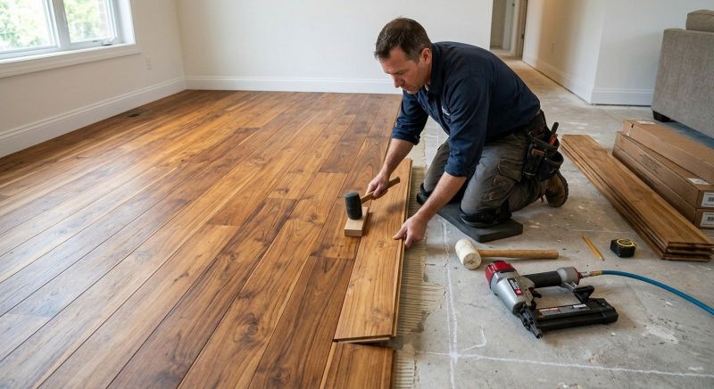 Teak Flooring Installation in Arvada, CO