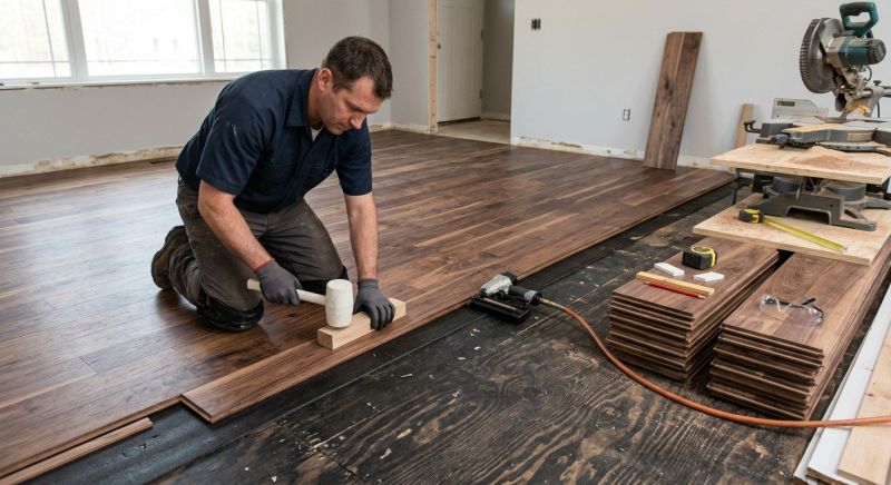 Walnut Flooring Installation in Arvada, CO