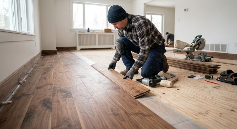 Walnut Flooring Installation in Arvada, CO