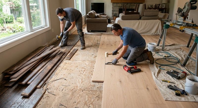 Wood Floor Replacement in Longmont, CO